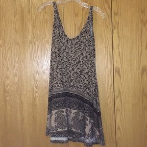 Light brown paisley dress🌼